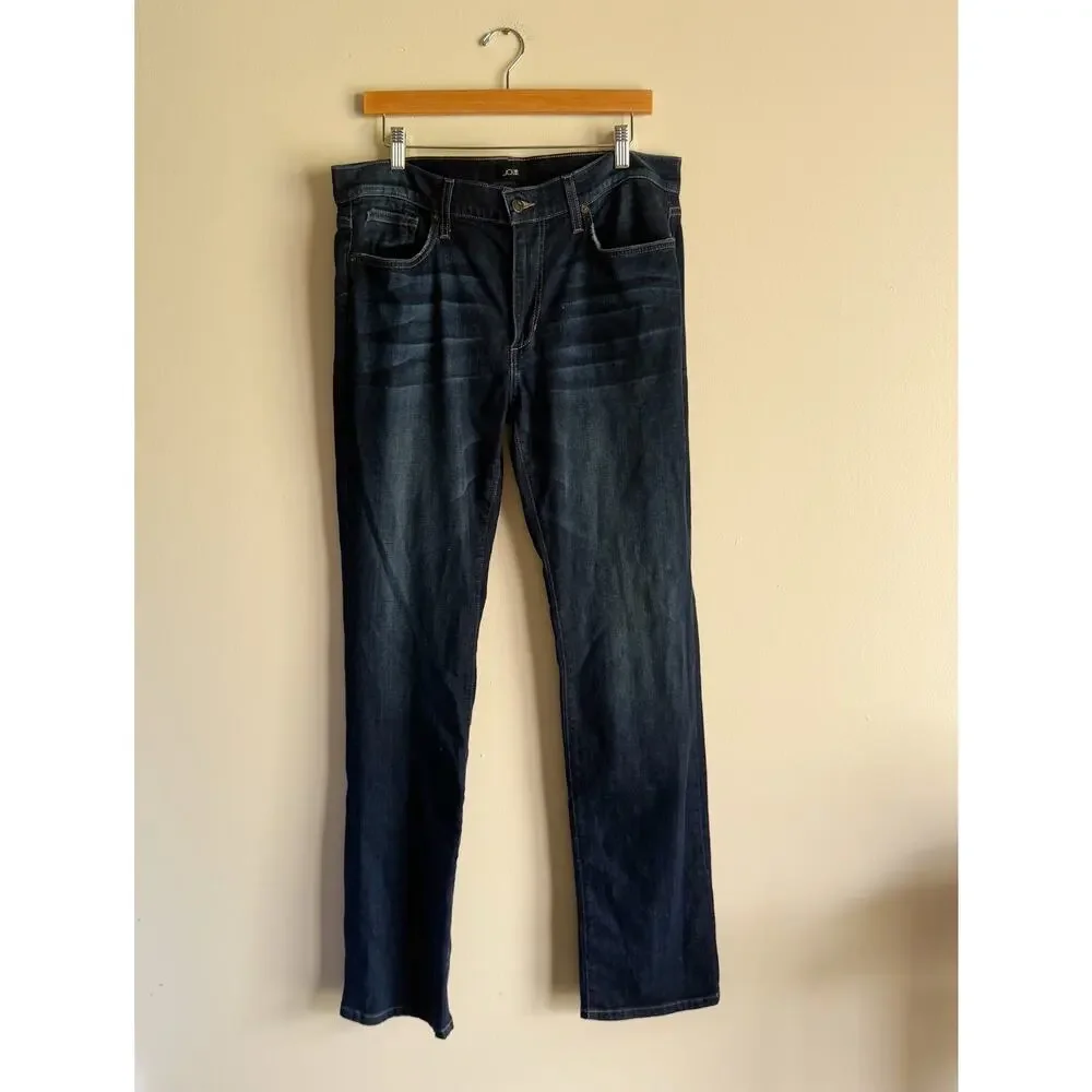 Joe's Jeans Dark Wash The Brixton Straight + Narrow Jeans Size 36